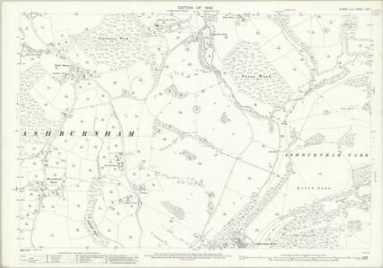 Sussex LVII.1 (includes: Ashburnham; Catsfield; Penhurst) - 25 Inch Map