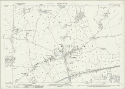 Berkshire XXXVI.8 (includes: Burghfield; Englefield; Sulham; Theale; Tilehurst) - 25 Inch Map