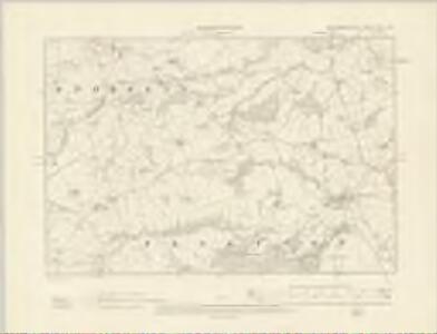 Montgomeryshire XXIX.SW - OS Six-Inch Map