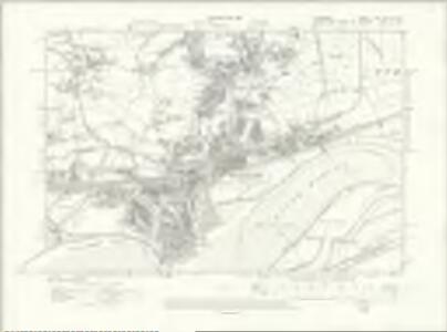 Cheshire XV.SW & SE - OS Six-Inch Map
