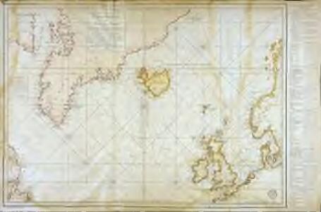 Carte réduite des mers du Nord