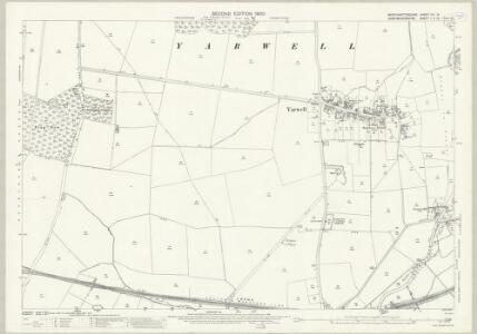 Northamptonshire VII.14 (includes: Elton; Nassington; Yarwell) - 25 Inch Map