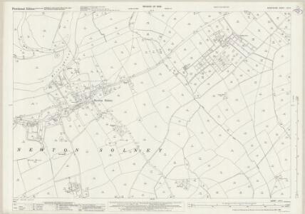 Derbyshire LVII.6 (includes: Egginton; Newton Solney; Repton) - 25 Inch Map