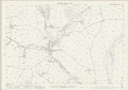 Carmarthenshire XXIX.11 (includes: Llanboidy; Llanwinio) - 25 Inch Map