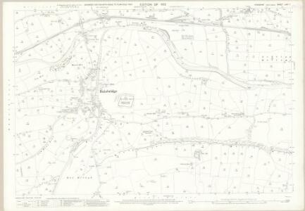 Yorkshire LXVI.7 (includes: Askrigg; Bainbridge; Low Abbotside) - 25 Inch Map