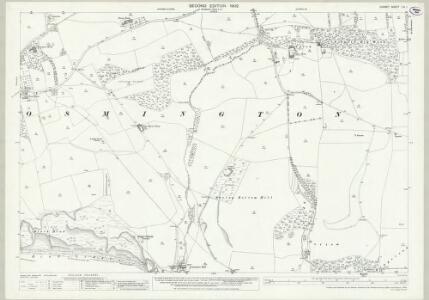 Dorset LIV.1 (includes: Osmington; Owermoigne; Poxwell) - 25 Inch Map