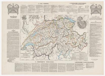 Historisch-geographischer Atlas der Schweiz: Karte X: Die konfessionelle Gestaltung der Schweiz seit der Reformation