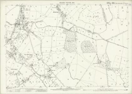 Dorset I.11 (includes: Bourton; Gillingham; Silton; Zeals) - 25 Inch Map