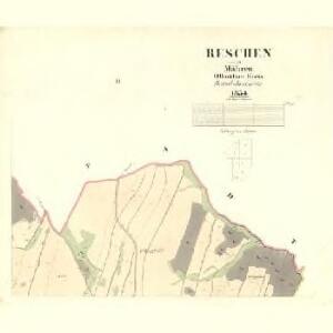 Reschen - m2582-1-002 - Kaiserpflichtexemplar der Landkarten des stabilen Katasters
