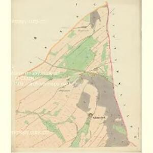 Nieder Langenau (Dolni Lanow) - c1320-1-001 - Kaiserpflichtexemplar der Landkarten des stabilen Katasters