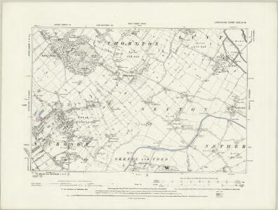 Lancashire XCIX.SE - OS Six-Inch Map