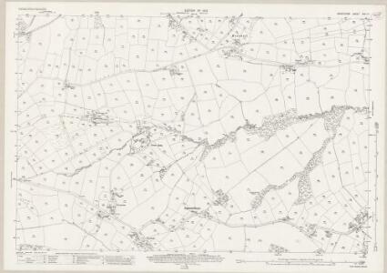 Derbyshire XVII.16 (includes: Barlow; Brampton) - 25 Inch Map