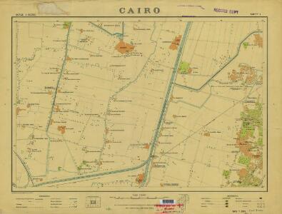 Cairo, 1:10.000 (Sheet 1)