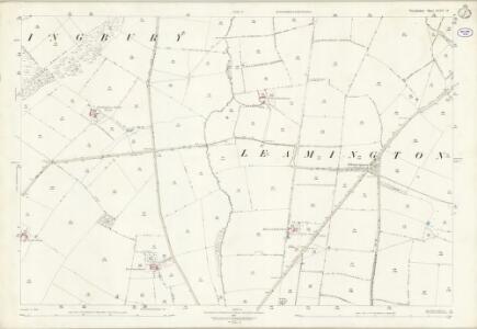 Warwickshire XXXIV.12 (includes: Birdingbury; Leamington Hastings; Long Itchington) - 25 Inch Map