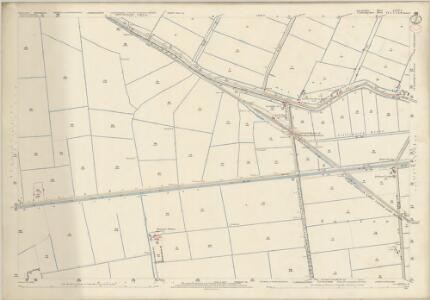 Lincolnshire CLIV.1 (includes: Fleet; Gedney Hill; Sutton St Edmund; Thorney) - 25 Inch Map