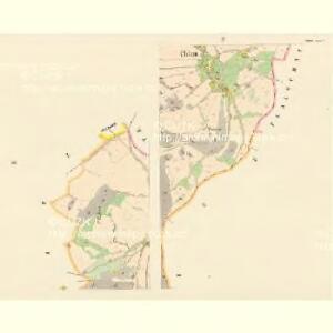 Chlum - c2511-1-002 - Kaiserpflichtexemplar der Landkarten des stabilen Katasters