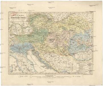 Ethnographische Karte der Österreichischen Monarchie
