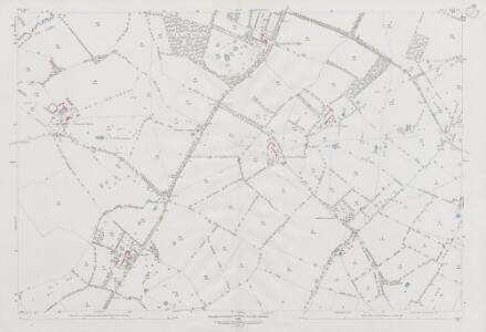 Wiltshire XXI.14 (includes: Bremhill; Calne Without; Cherhill; Compton Bassett; Hilmarton) - 25 Inch Map