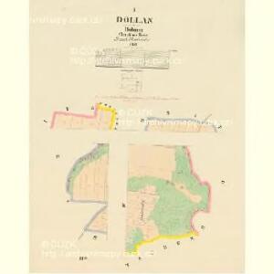 Dollan - c1239-1-001 - Kaiserpflichtexemplar der Landkarten des stabilen Katasters
