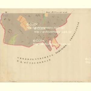 Trschitz - m3142-1-015 - Kaiserpflichtexemplar der Landkarten des stabilen Katasters