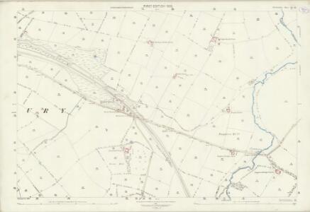 Warwickshire XL.10 (includes: Harbury; Ladbroke; Southam) - 25 Inch Map