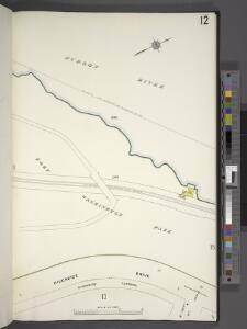 Manhattan, V. 12, Plate No. 12 [Map bounded by Hudson River, Riverside Drive]