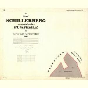 Schillerberg - c6411-1-003 - Kaiserpflichtexemplar der Landkarten des stabilen Katasters