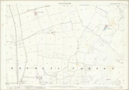 Worcestershire XLVIII.11 (includes: Bredon; Bredons Norton; Eckington) - 25 Inch Map