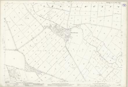 Yorkshire CXXXIX.1 (includes: Aldwark; Alne; Flawith; Myton On Swale; Tholthorpe) - 25 Inch Map