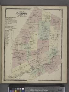 Town of Otego, Otsego Co. N.Y. [Township]; Otego Business Directory.