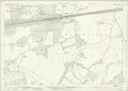 Hampshire and Isle of Wight XX.1 (includes: Dogmersfield; Odiham; Winchfield) - 25 Inch Map
