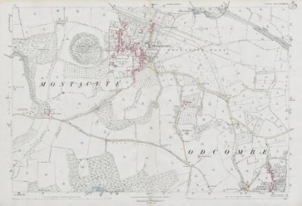 Somerset LXXXII.15 (includes: Montacute; Odcombe; Stoke Sub Hamdon) - 25 Inch Map