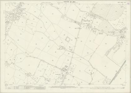 Kent LV.14 (includes: Ashford; Boughton Aluph; Wye) - 25 Inch Map