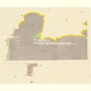 Dobronitz - c1185-1-001 - Kaiserpflichtexemplar der Landkarten des stabilen Katasters