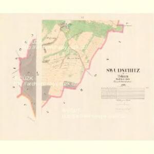 Swudschitz - c7676-1-005 - Kaiserpflichtexemplar der Landkarten des stabilen Katasters