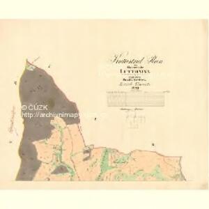 Luttonina - m1666-1-001 - Kaiserpflichtexemplar der Landkarten des stabilen Katasters