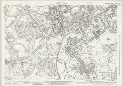 Staffordshire LXIII.13 (includes: Bilston; Darlaston; Wednesbury) - 25 Inch Map