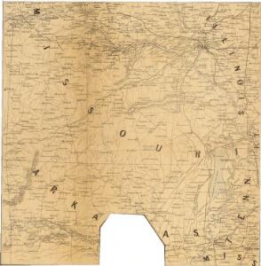 Prang's War Map. Missouri