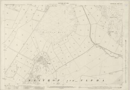 Westmorland XLVI.1 (includes: Meathop And Ulpha; Upper Allithwaite; Witherslack) - 25 Inch Map