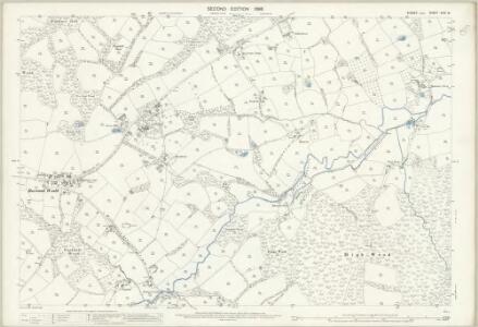 Sussex XXIX.16 (includes: Brightling; Burwash) - 25 Inch Map