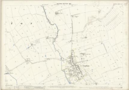 Durham XLV.6 (includes: Claxton; Greatham; Newton Bewley; Seaton; West Hartlepool) - 25 Inch Map