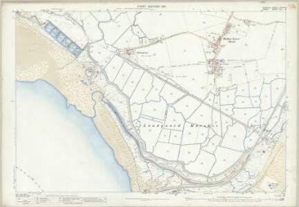 Suffolk LXXXIX.8 (includes: Felixstowe; Trimley St Mary) - 25 Inch Map