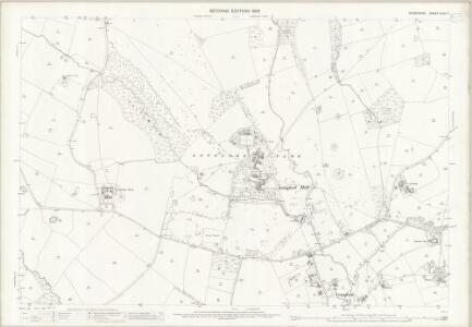 Derbyshire XLVIII.7 (includes: Alkmonton; Hollington; Longford; Rodsley) - 25 Inch Map