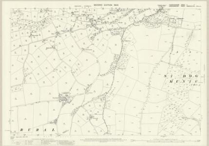 Pembrokeshire II.7 (includes: Cardigan; St Dogmaels) - 25 Inch Map
