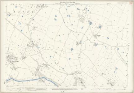 Cheshire XXXIII.4 (includes: Anderton; Barnton; Comberbach; Little Leigh) - 25 Inch Map
