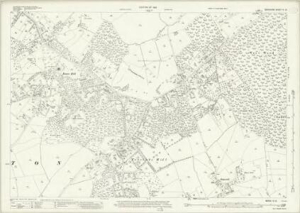 Berkshire VI.10 (includes: Cumnor; Kennington; Sunningwell; Wootton) - 25 Inch Map