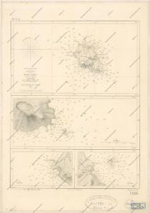Carte des Iles Acores d ́aprés les travaux exécutés en 1843 et 1844
