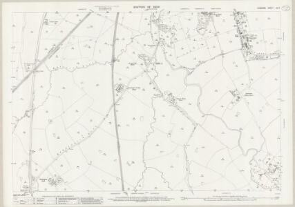 Cheshire LXII.1 (includes: Austerson; Baddington; Batherton; Edleston; Nantwich; Stapeley) - 25 Inch Map