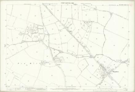 Wiltshire X.12 (includes: Blunsdon St Andrew; Haydon Wick; Stanton Fitzwarren; Stratton St Margaret) - 25 Inch Map