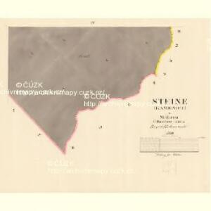 Steine (Kamenice) - m1144-1-003 - Kaiserpflichtexemplar der Landkarten des stabilen Katasters